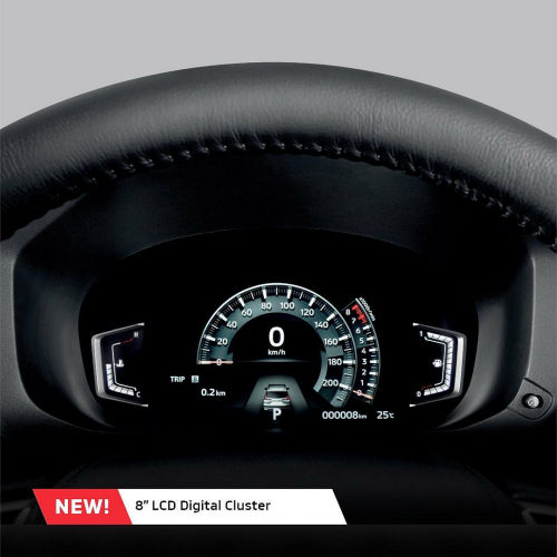 new 8 inch meter cluster xpander cross